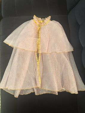 Disney Pink and Gold Sparkle Cape